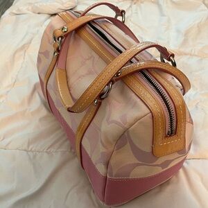 NWT RARE Vintage y2k Pink Coach Bag